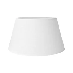 Fabrique de Styles Abat-jour>Abat-jour en lin D20cm Blanc