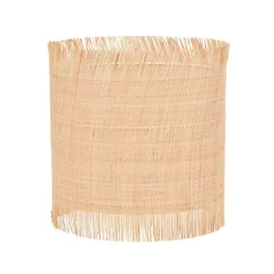 Fabrique de Styles Abat-jour>Abat-jour cylindre en raphia d20cm Naturel
