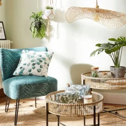 Fabrique de Styles Suspensions>Abat-jour pour suspension Libellule d75cm - non électrifié Naturel