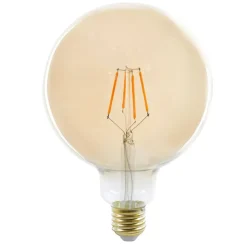 Fabrique de Styles Ampoules Et Cordons Électriques>Ampoule fil spherique e Ambre