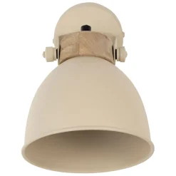 Fabrique de Styles Appliques>Applique en fer et manguier h27cm - Lowri Sable