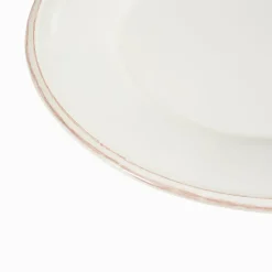 Fabrique de Styles Assiettes>Assiette à dessert en faïence d23.5cm - constance Ivoire