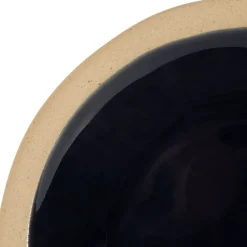 Fabrique de Styles Assiettes>Assiette à dessert en grès d21.5cm - Jade Bleu Marine