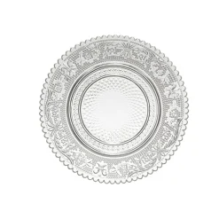 Fabrique de Styles Assiettes>Assiette à pain en verre d15cm - classica Transparent