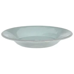 Fabrique de Styles Assiettes>Assiette à pâtes en faïence d27cm - constance Vert d'eau