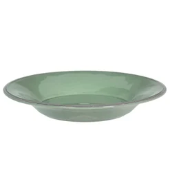 Fabrique de Styles Assiettes>Assiette à pâtes en faïence d27cm - constance Sauge