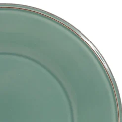 Fabrique de Styles Assiettes>Assiette a dessert en faïence d23.5cm - constance Sauge