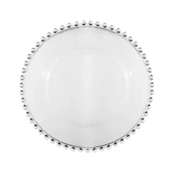 Fabrique de Styles Assiettes>Assiette a dessert en verre d20cm - perloa Transparent