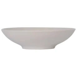 Fabrique de Styles Assiettes>Assiette calotte en grès d19cm - vesuvio Crème