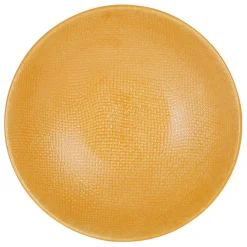 Fabrique de Styles Assiettes>Assiette calotte en gres d19cm - vesuvio Safran