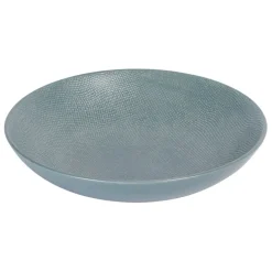 Fabrique de Styles Assiettes>Assiette calotte en gres d19cm - vesuvio Bleu