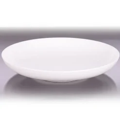 Fabrique de Styles Assiettes>Assiette calotte en porcelaine d21.5cm - selena Blanc
