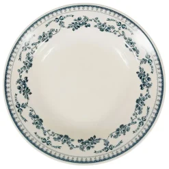 Fabrique de Styles Assiettes>Assiette creuse en faïence ancien d23cm - faustine Bleu