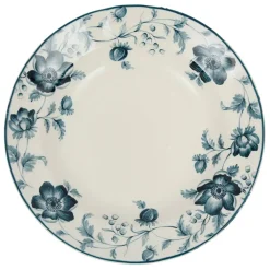 Fabrique de Styles Assiettes>Assiette creuse en faïence d23cm - Margaux Bleu