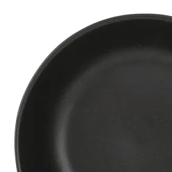 Fabrique de Styles Assiettes>Assiette creuse en grès d19cm - Ingrid Noir