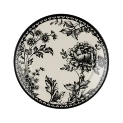 Fabrique de Styles Assiettes>Assiette de dessert en faïence noir d20cm - Lison Indigo