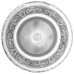 Fabrique de Styles Plats Et Saladiers>Assiette de présentation en verre - classica Transparent