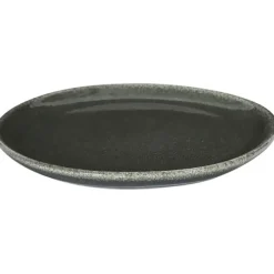 Fabrique de Styles Assiettes>Assiette en grès d21cm - black forest Vert