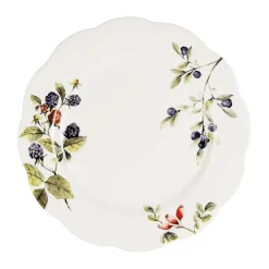 Fabrique de Styles Assiettes>Assiette plate en faïence blanche d27cm - Meredith Multicolore