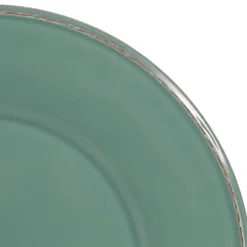 Fabrique de Styles Assiettes>Assiette plate en faïence d28.5cm - constance Sauge