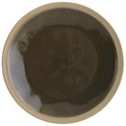 Fabrique de Styles Assiettes>Assiette plate en grès d28cm - Jade Kaki