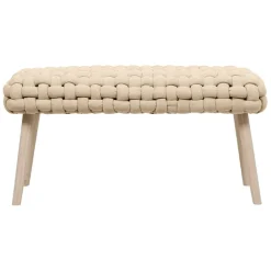 Fabrique de Styles Bancs Et Banquettes>Banc en tissu et pin - Element Naturel