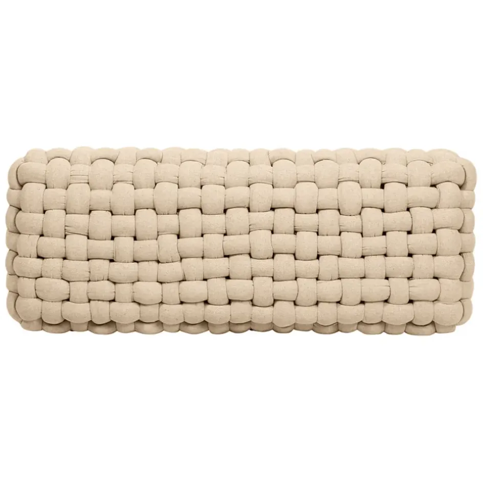 Fabrique de Styles Bancs Et Banquettes>Banc en tissu et pin - Element Naturel