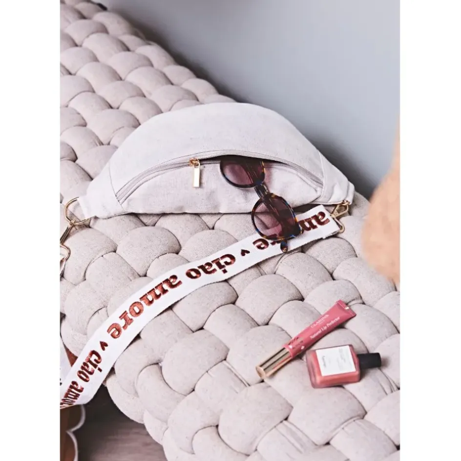 Fabrique de Styles Bancs Et Banquettes>Banc en tissu et pin - Element Naturel