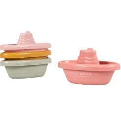Fabrique de Styles Jouets>Bateaux de bain à empiler rose Multicolore