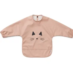 Fabrique de Styles Accessoires Repas>Bavoir cape merle chat Rose