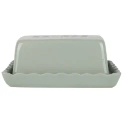 Fabrique de Styles Accessoires De Table>Beurrier en grès - Dulci Vert d'eau