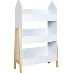 Fabrique de Styles P'tits Meubles>Bibliotheque gabriel en pin Blanc