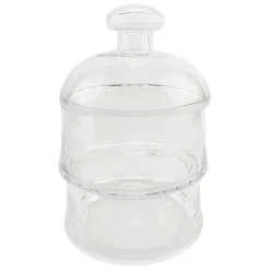 Fabrique de Styles Pots Et Bocaux>Bocal en verre avec couvercle d18cm - Marnay