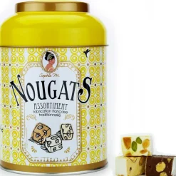 Fabrique de Styles Chocolats Et Confiseries>Boite métal nougats assortiment - 170gr Multicolore