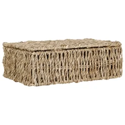 Fabrique de Styles Boîtes>Boite the 6 compartiments borneo 24.5x16xh8 cm Naturel