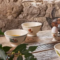 Fabrique de Styles Bols Et Coupelles>Bol en faïence lapin blanc 75cl - Collection Multicolore