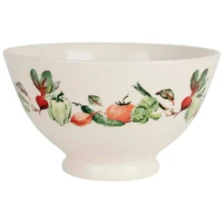 Fabrique de Styles Bols Et Coupelles>Bol en faïence potager 75cl - Collection Multicolore