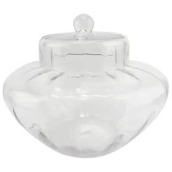Fabrique de Styles Bonbonnières, Cloches Et Coupes>Bonbonnière en verre d30cm - Brodin