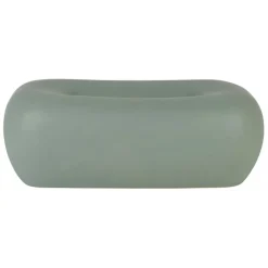 Fabrique de Styles Petits Objets Déco>Boîte à mouchoir en grès - Klosen Sauge