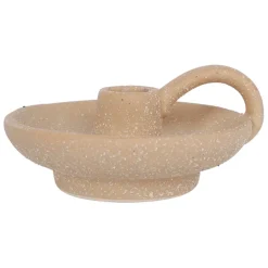 Fabrique de Styles Photophores, Bougeoirs Et Lanternes>Bougeoir en gres - terre boheme Nude