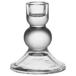 Fabrique de Styles Photophores, Bougeoirs Et Lanternes>Bougeoir en verre h10cm - Alphe