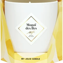 Fabrique de Styles Bougies Parfumées>Bougie Bijou Bracelet Or bille beige Monoï des îles 45h