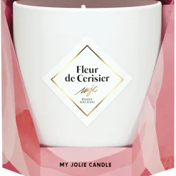 Fabrique de Styles Bougies Parfumées>Bougie Bijou Bracelet Or bille noire Fleur de cerisier 45h