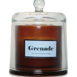 Fabrique de Styles Bougies Parfumées>Bougie cloche parfumée Grenade Acidulée 50h Ambre