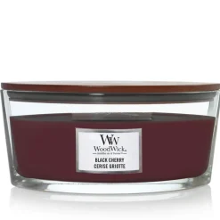Fabrique de Styles Bougies Parfumées>Bougie ellipse parfumée Cerise de griotte Rouge