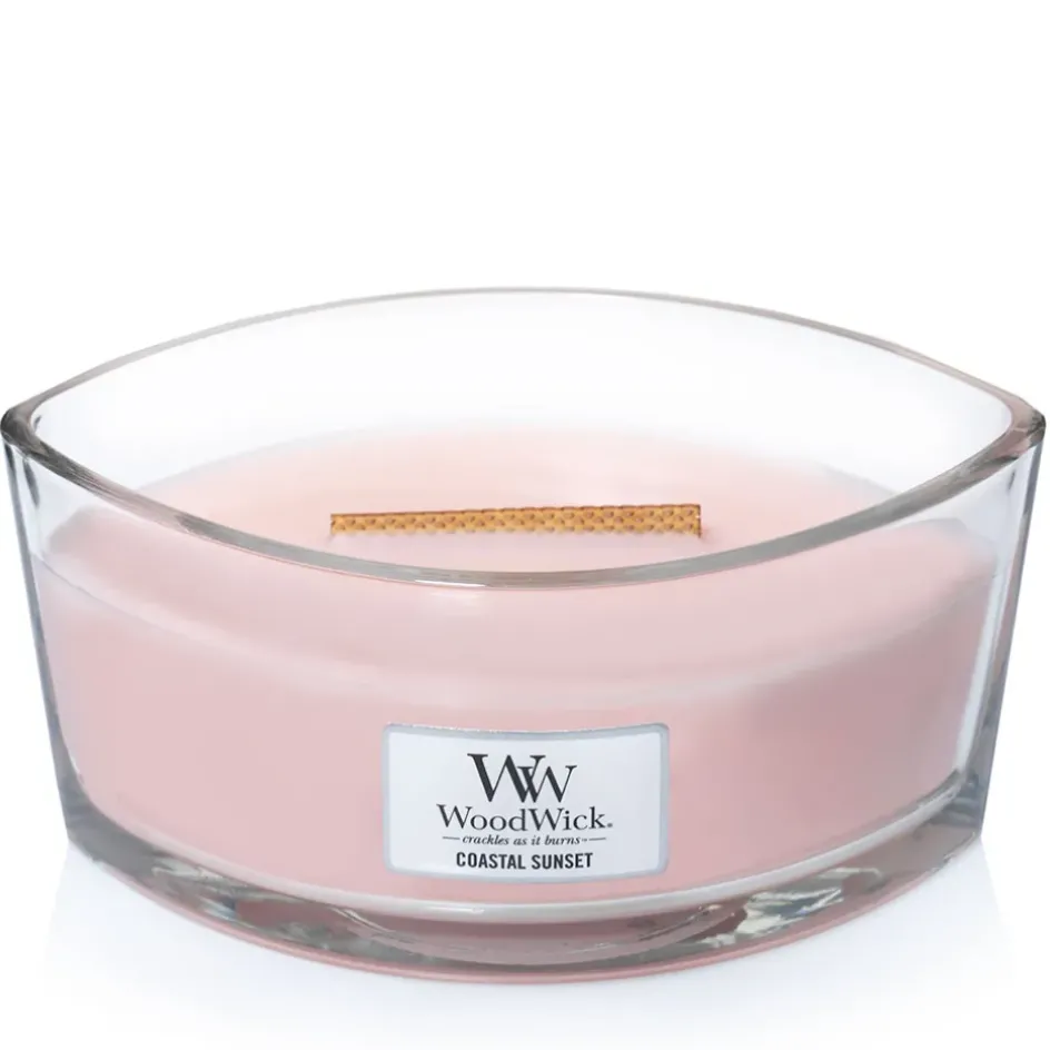 Fabrique de Styles Bougies Parfumées>Bougie ellipse parfumée Coucher du soleil Rose