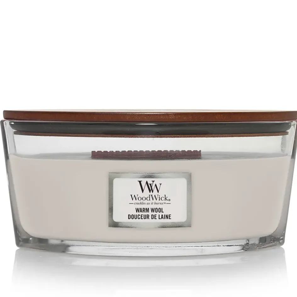 Fabrique de Styles Bougies Parfumées>Bougie ellipse parfumée Douce de lain Gris