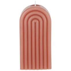 Fabrique de Styles Bougies Non Parfumées>Bougie en cire - Funny Rose Poudre