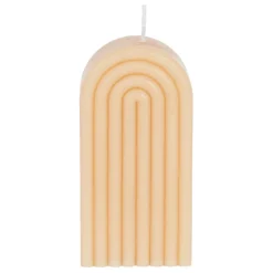 Fabrique de Styles Bougies Non Parfumées>Bougie en paraffine - Funny Beige