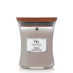 Fabrique de Styles Bougies Parfumées>Bougie jarre parfumée Coin du feu 65h Gris